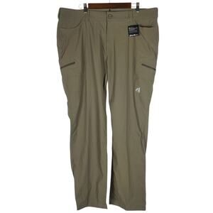 NEW EDDIE BAUER First Ascent Guide Pro Pants 26W Slate Green Outdoor Cargo Hike